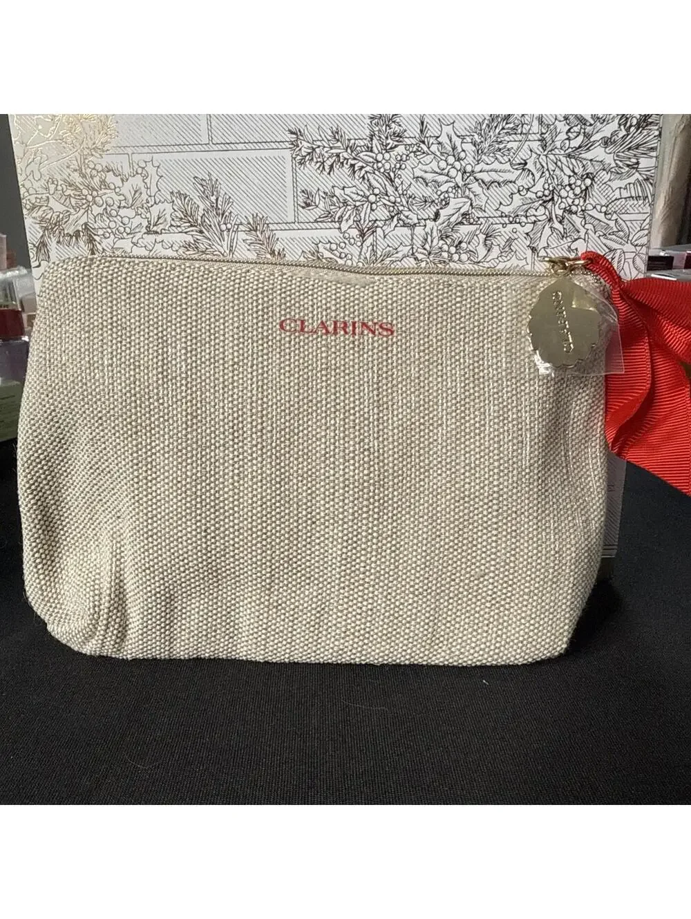 Clarins Makeup All About Eyes Gift Set - Mascara Total Eye Lift Lashes Serum NEW